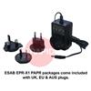 0700500400P  ESAB Savage A40 Air with ESAB EPR-X1.1 PAPR System & 1m Hose, Ready to Weld Package